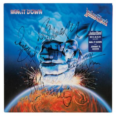 Lot #3492 Judas Priest Signed Album