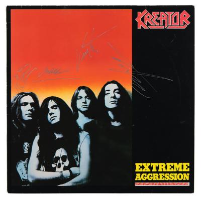 Lot #3493 Kreator Signed Album - Image 1