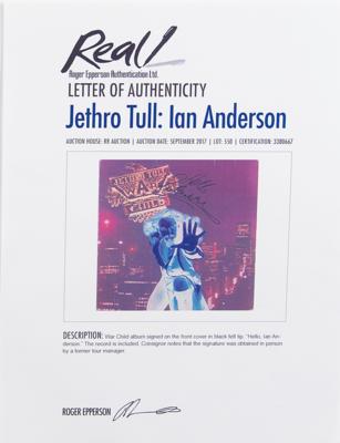 Lot #3290 Jethro Tull: Ian Anderson (3) Signed Albums - Image 2