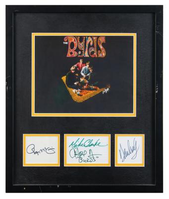Lot #3187 The Byrds Signatures
