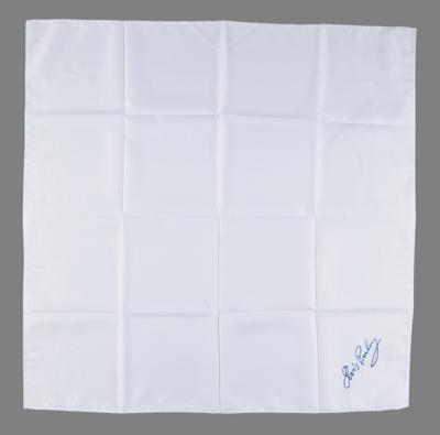 Lot #3146 Elvis Presley 1974 'Square Corner Signature' Scarf (Attested as Stage-Worn)