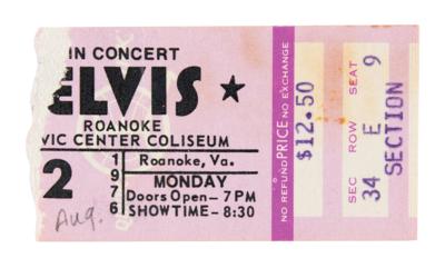 Lot #3148 Elvis Presley Collection of (40) Unpublished Candid Concert Photographs