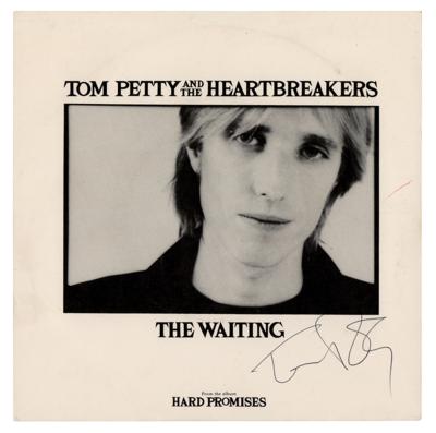 Lot #3379 Tom Petty Signed 45 RPM Record - Image 1