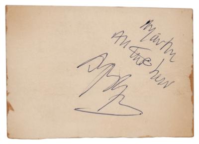 Lot #3104 Jimmy Page Signature