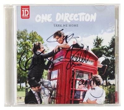 Lot #3674 One Direction Signed CD