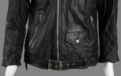 Lot #3394 Joey Ramone's Stage-Worn Leather Jacket - Image 10
