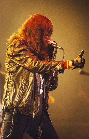 Lot #3394 Joey Ramone's Stage-Worn Leather Jacket