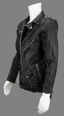 Lot #3394 Joey Ramone's Stage-Worn Leather Jacket - Image 4