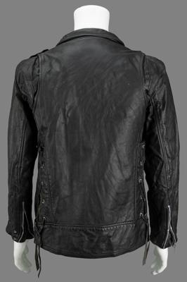 Lot #3394 Joey Ramone's Stage-Worn Leather Jacket - Image 6