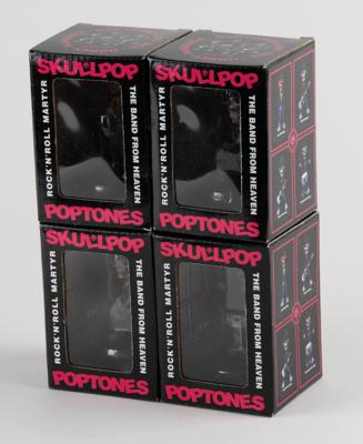 Lot #3418 Ramones Complete Set of (4) Skullpop Poptones Figures - Image 2