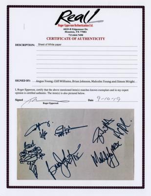 Lot #3256 AC/DC Signatures - Image 2