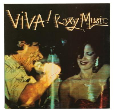 Lot #3310 Roxy Music Signed Album - Image 1