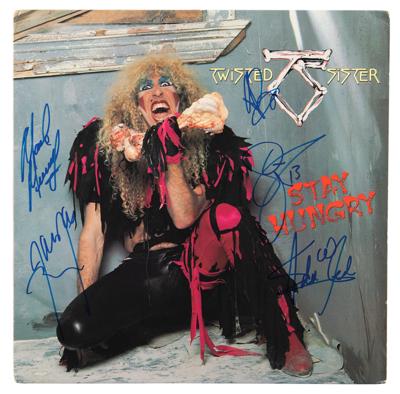 Lot #3524 Twisted Sister Signed Album