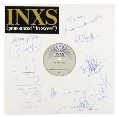 Lot #3452 INXS Signed Album