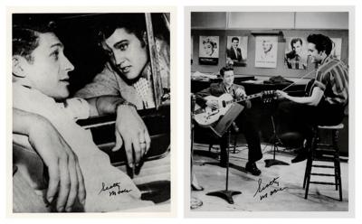 Lot #3147 Scotty Moore (3) Signed Photographs - Image 2