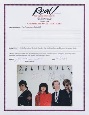 Lot #3507 Pretenders Signed Album - Image 2