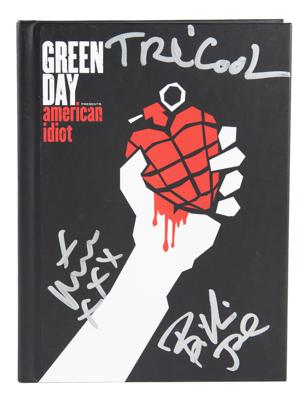 Lot #3665 Green Day Signed Deluxe CD
