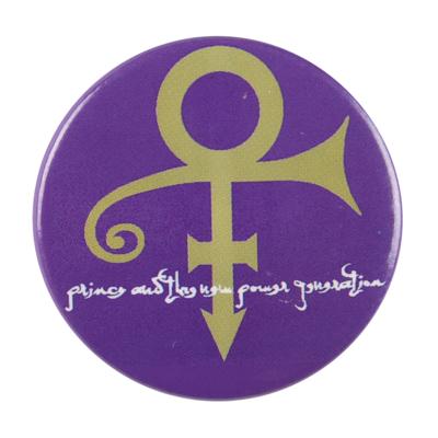 Lot #3599 Prince and the New Power Generation Promo Button - Image 1