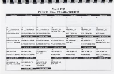 Lot #3634 Prince 1993 Act I US/Canada Tour Book - Image 2