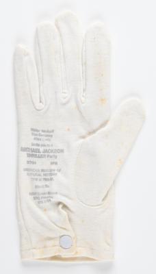 Lot #3529 Michael Jackson Typed Letter Signed and 'Thriller Party' Glove Invitation - Image 2