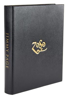 Lot #3101 Jimmy Page Signed Limited Edition Book - Image 3