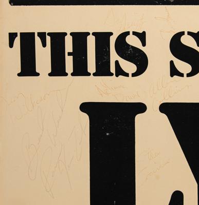 Lot #3248 Lynyrd Skynyrd Signed Oversized 'Street Survivors' Poster - Image 2