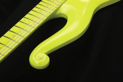 Lot #3543 Prince: Custom Handbuilt Cloud Electric Guitar by David Rusan - Image 5