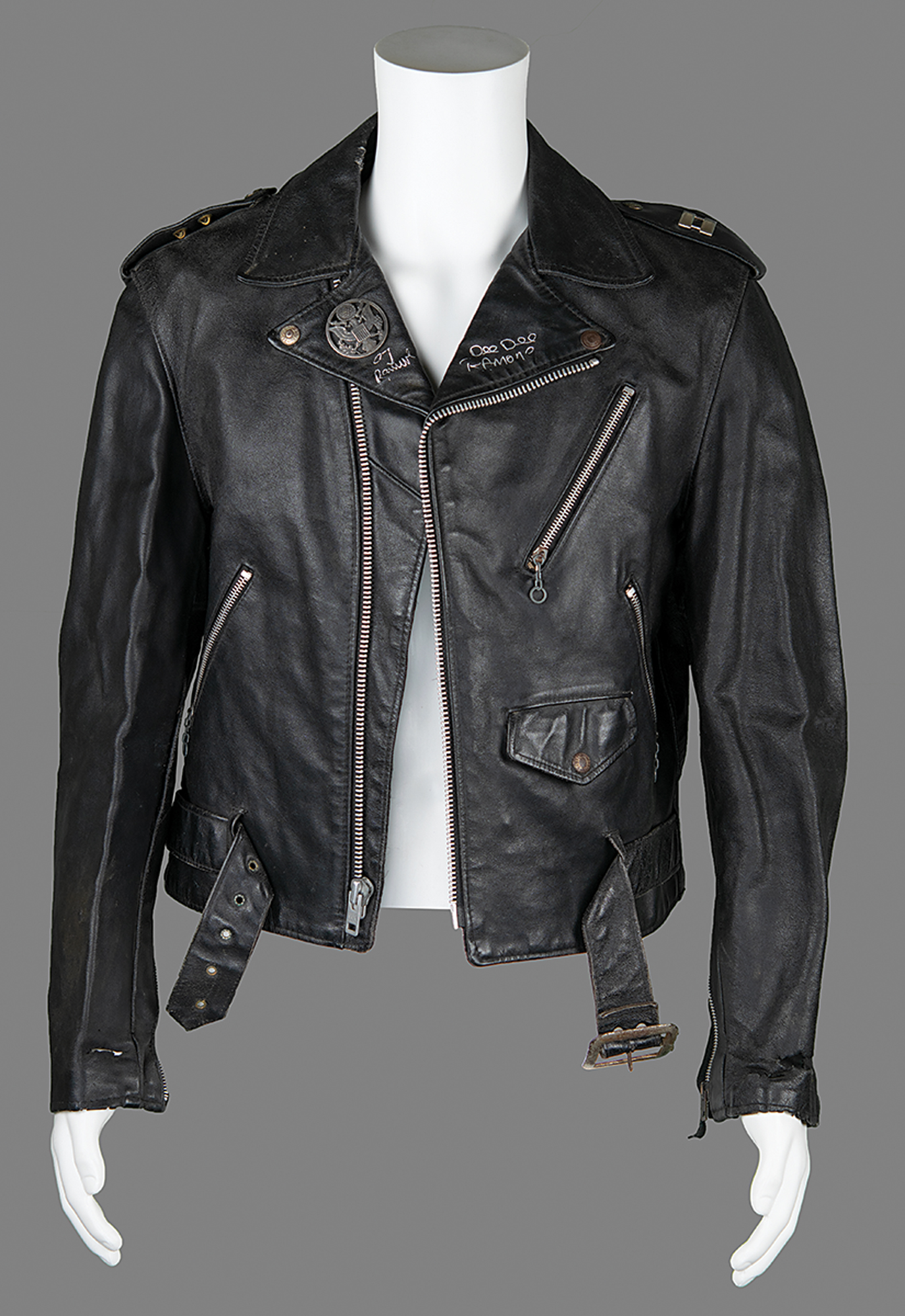Dee Dee Ramone Stage-Worn Schott Leather Jacket | RR Auction