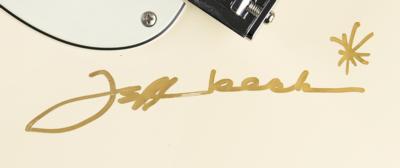 Lot #3237 Jeff Beck Signed Fender Stratocaster Guitar - Image 3