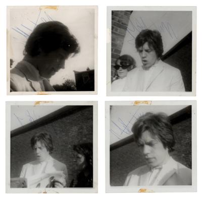 Lot #3072 Rolling Stones Signed Candid Photograph Archive of (48) with (40) Mick Jagger Autographs - Image 4