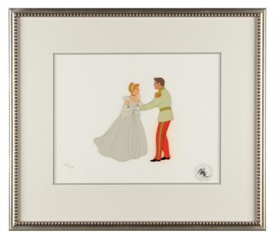 Lot #762 Cinderella and Prince Charming limited edition cel from Cinderella - Image 2