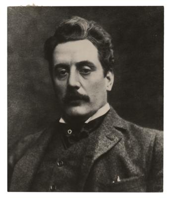 Lot #369 Giacomo Puccini Autograph Letter Signed - Image 2