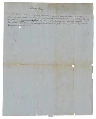 Lot #341 Alexandre Dumas, pere Autograph Letter Signed - Image 2