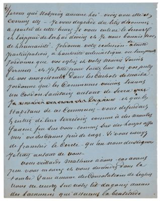 Lot #312 Alexandre Dumas, pere (2) Handwritten Manuscripts - Image 5
