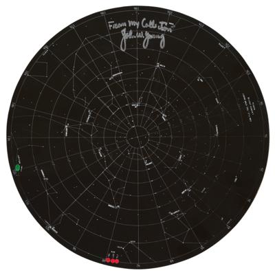 Lot #261 John Young's Apollo 11 Training-Used 'CSM TLC/TEC' Star Chart - Image 1