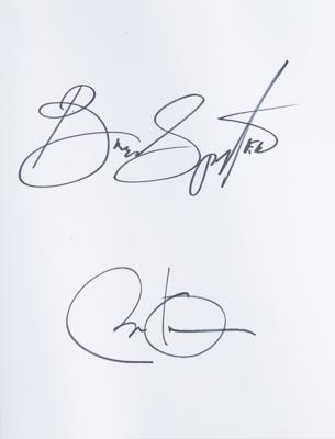 Lot #61 Barack Obama and Bruce Springsteen Signed Book - Image 2