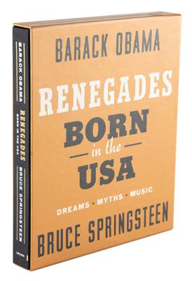 Lot #61 Barack Obama and Bruce Springsteen Signed Book - Image 4