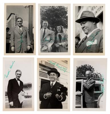 Lot #485 Actors Collection of (16) Signed Candid Photographs - Image 2