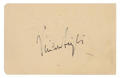 Lot #565 Vivien Leigh Signature - Image 1