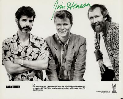 Lot #548 Jim Henson Signed Photograph - Image 1