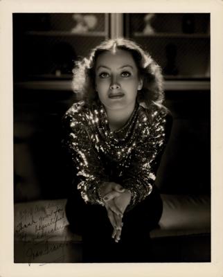 Lot #456 Joan Crawford Signed Photograph by George Hurrell