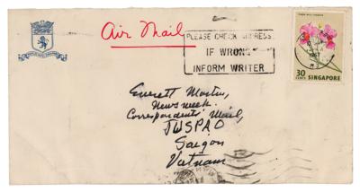 Lot #329 John Steinbeck (4) Autograph Letters Signed on Vietnam War - Image 9