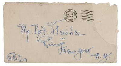 Lot #634 Joe Choynski Autograph Letter Signed to Nat Fleischer - Image 4