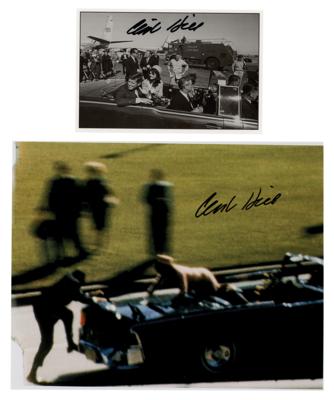 Lot #152 Kennedy Assassination: Clint Hill (4) Signed - Image 2