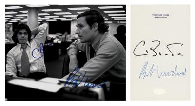 Lot #190 Watergate: Woodward and Bernstein (2) Signed Items