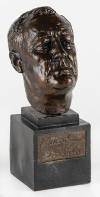 Lot #66 Franklin D. Roosevelt Bust by Jo Davidson - Image 1