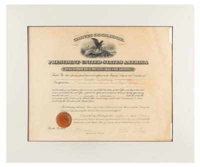 Lot #40 Calvin Coolidge Document Signed as President - Image 2