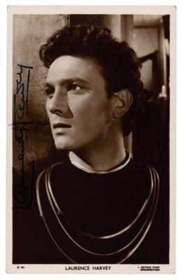 Lot #543 Laurence Harvey Signed Photograph - Image 1