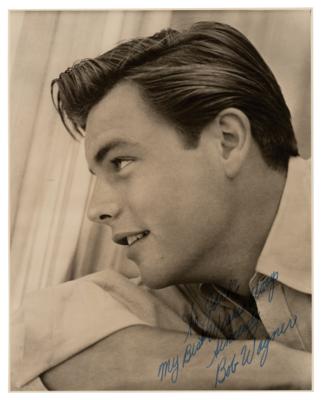 Lot #628 Robert Wagner Signed Photograph - Image 1