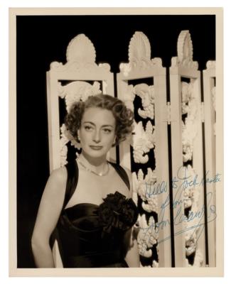 Lot #510 Joan Crawford Signed Photograph